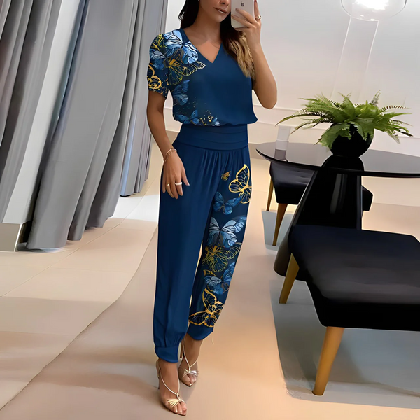Lovenza | Elegante blouse en broek setje | 30% korting